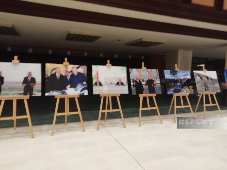 Türkiyə Prezident Administrasiyasında Azərbaycan Prezidenti ilə bağlı fotosərgi nümayiş olundu - FOTOLAR
