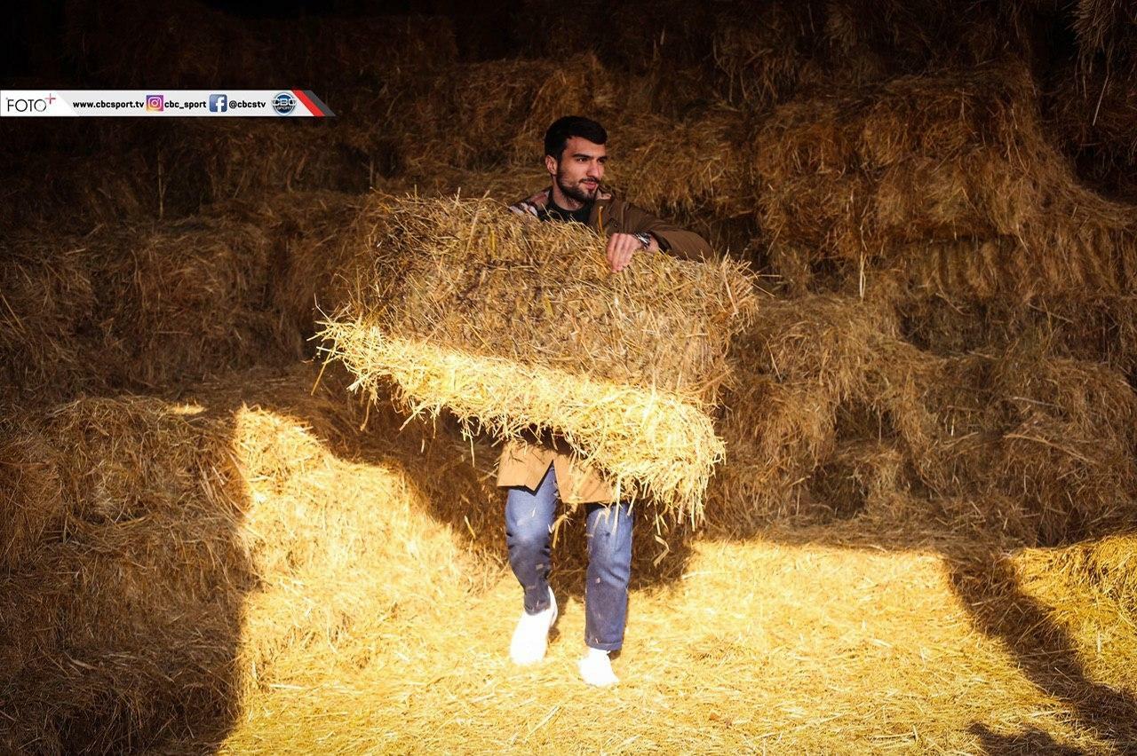 Mahir Emreli mal ferması açıb - FOTO