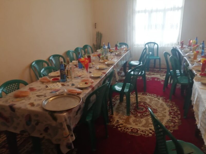 Tərtərdə həyətdə gizli toy məclisi aşkarlandı - FOTO