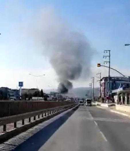 Türkiyədə güclü YANĞIN - FOTO