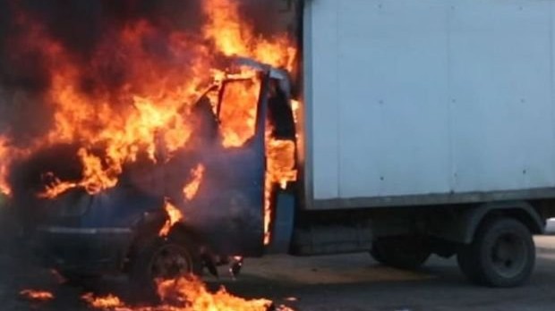 Sabunçu rayonunda yük avtomobili YANDI